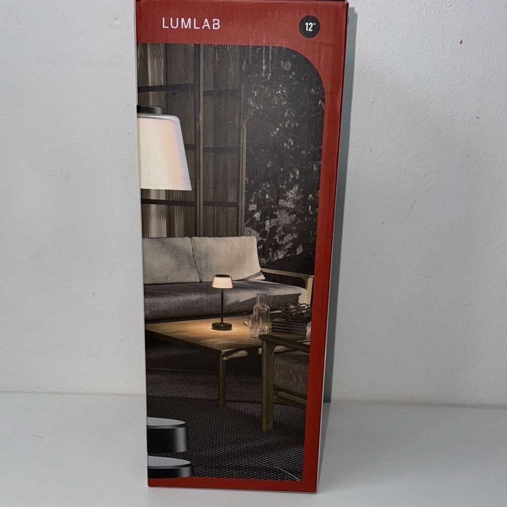 🔥Lumlab INDOOR / OUTDOOR Portable table lamp Black and White Table Lamp New